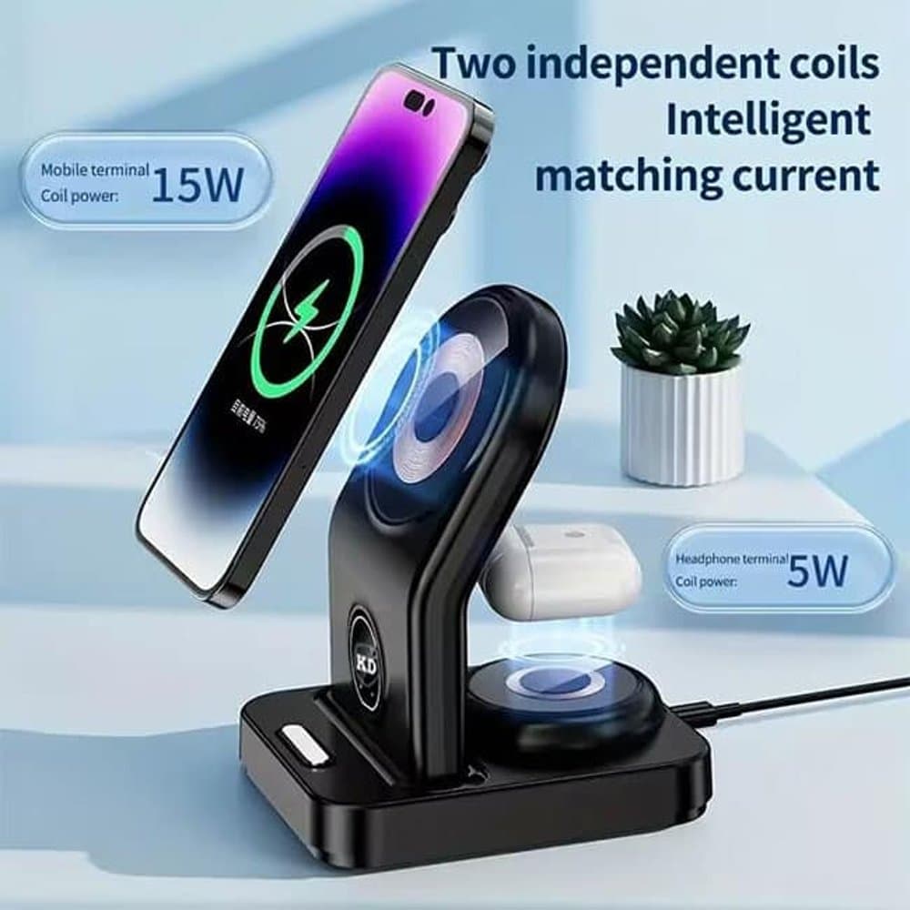 .Wireless Desk Charger for Android/ Apple iPhone